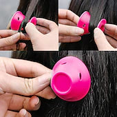 Magic Silicone Hair Curlers Set